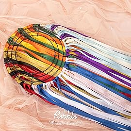 Ribbli Double Faced Royal Blue Satin Ribbon,3/8 x Continuous 25 Yards,Use for Bows Bouquet,Gift Wrapping,Floral Arrangement