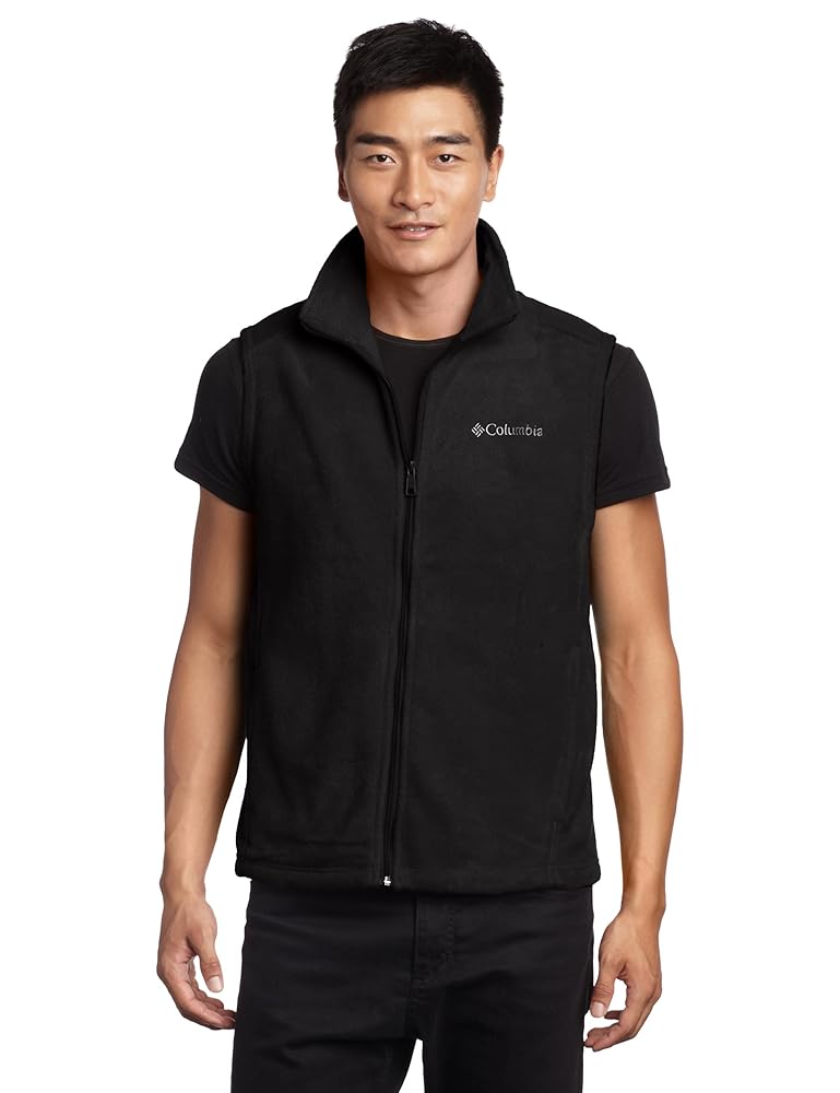 Amazon.com: Columbia Men's Big Cathedral Peak II Vest, Black