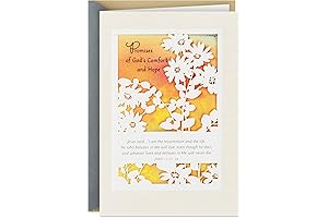 DaySpring Religious Sympathy Card: God's Comfort and Hope