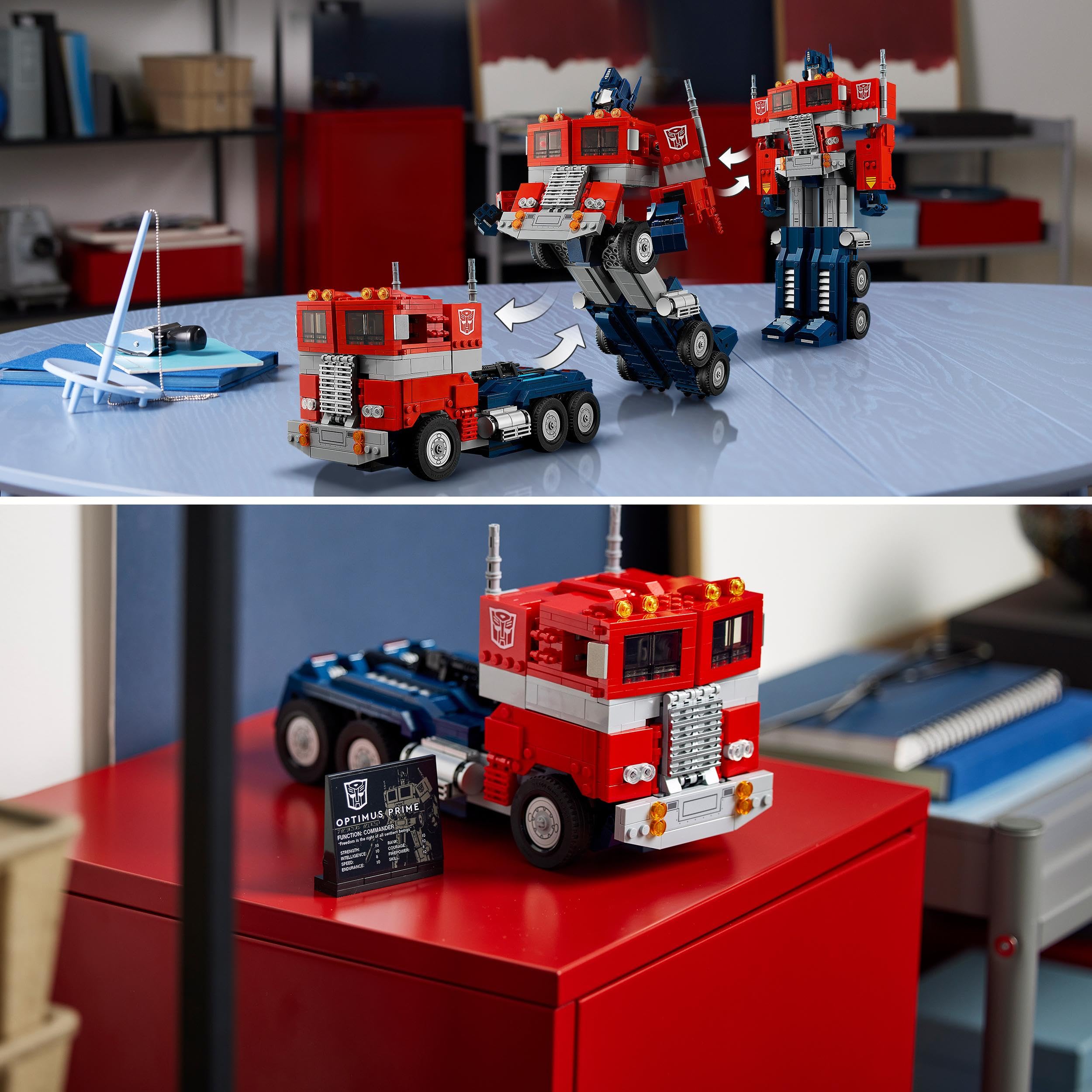 Amazon.co.jp: Lego 10302 Optimus Prime Transformers, Creator and 
