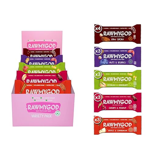 Miniatura 23 de RAWMYGOD Barras de frutas y nueces, sin gluten, veganas, sin azúcar añadida