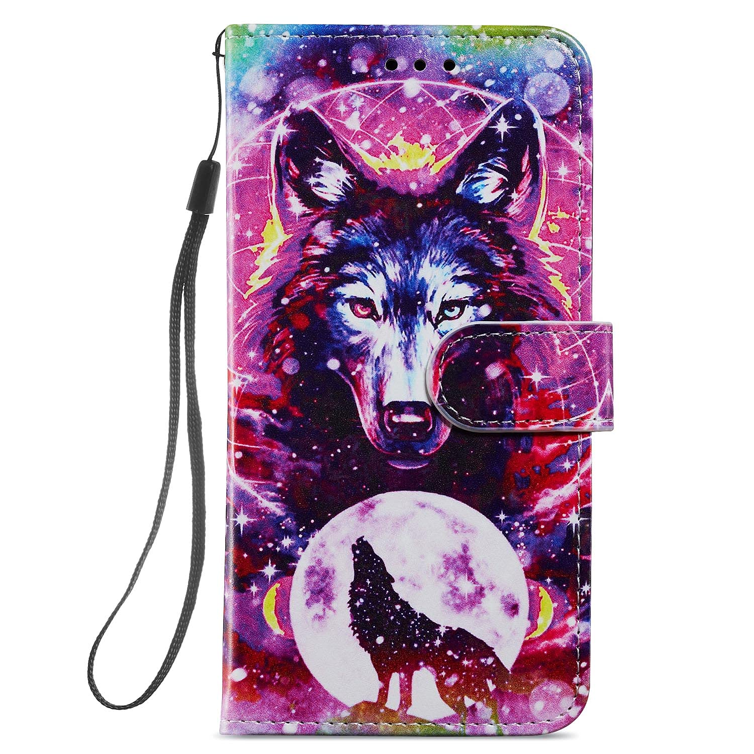 Cover Pelle Per Xiaomi Redmi Note 10 PRO/MAX, Custodia Portafoglio A Libro Con Magnetica, Slot Carte, Design Panda