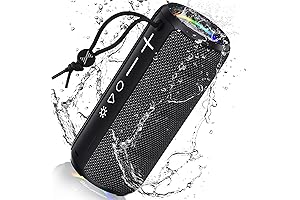 LENRUE F21 Wireless Bluetooth Speaker, with Lights