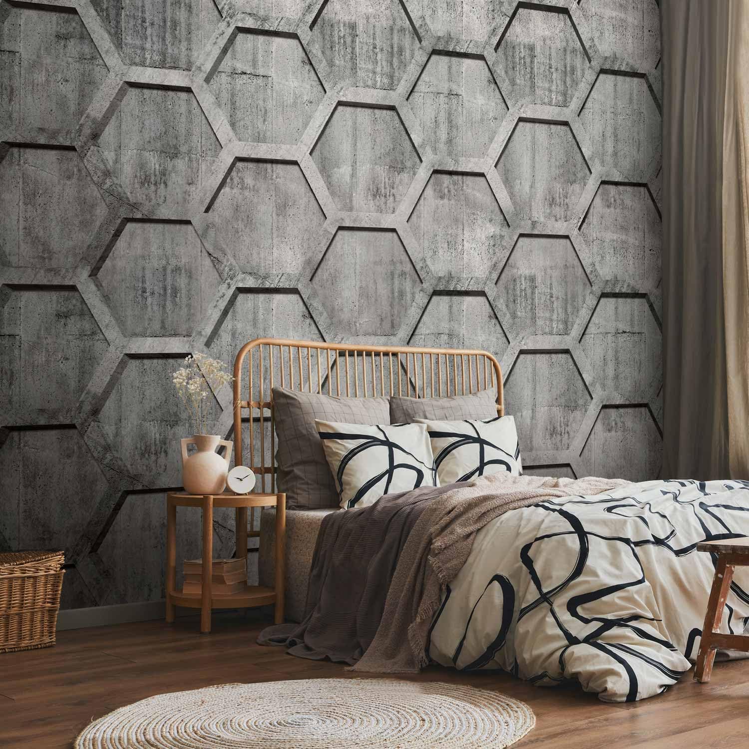 Murando Fotomurales Beton Optica 250x175 Cm XXL Papel Pintado
