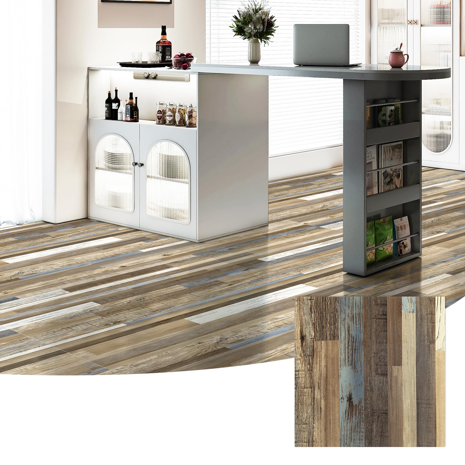 LONGKING Vinyl Flooring Tiles