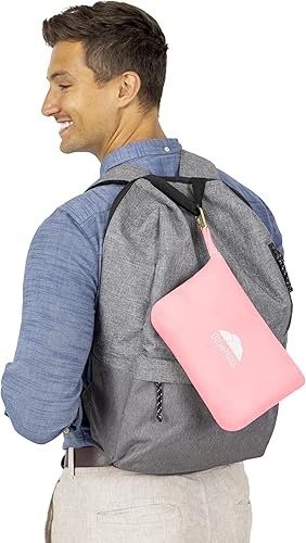 Miniatura 6 de BlueHills Manta de viaje de tamaño compacto y ligero, tamaño de bolsillo, para avión, esencial, viaje de vuelo, en bolsa, funda portátil, accesorio