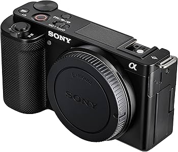 美品 SONY VLOGCAM ZV-E10 Sony ZV-E10 Mirrorless Camera (Black) - Micro Center