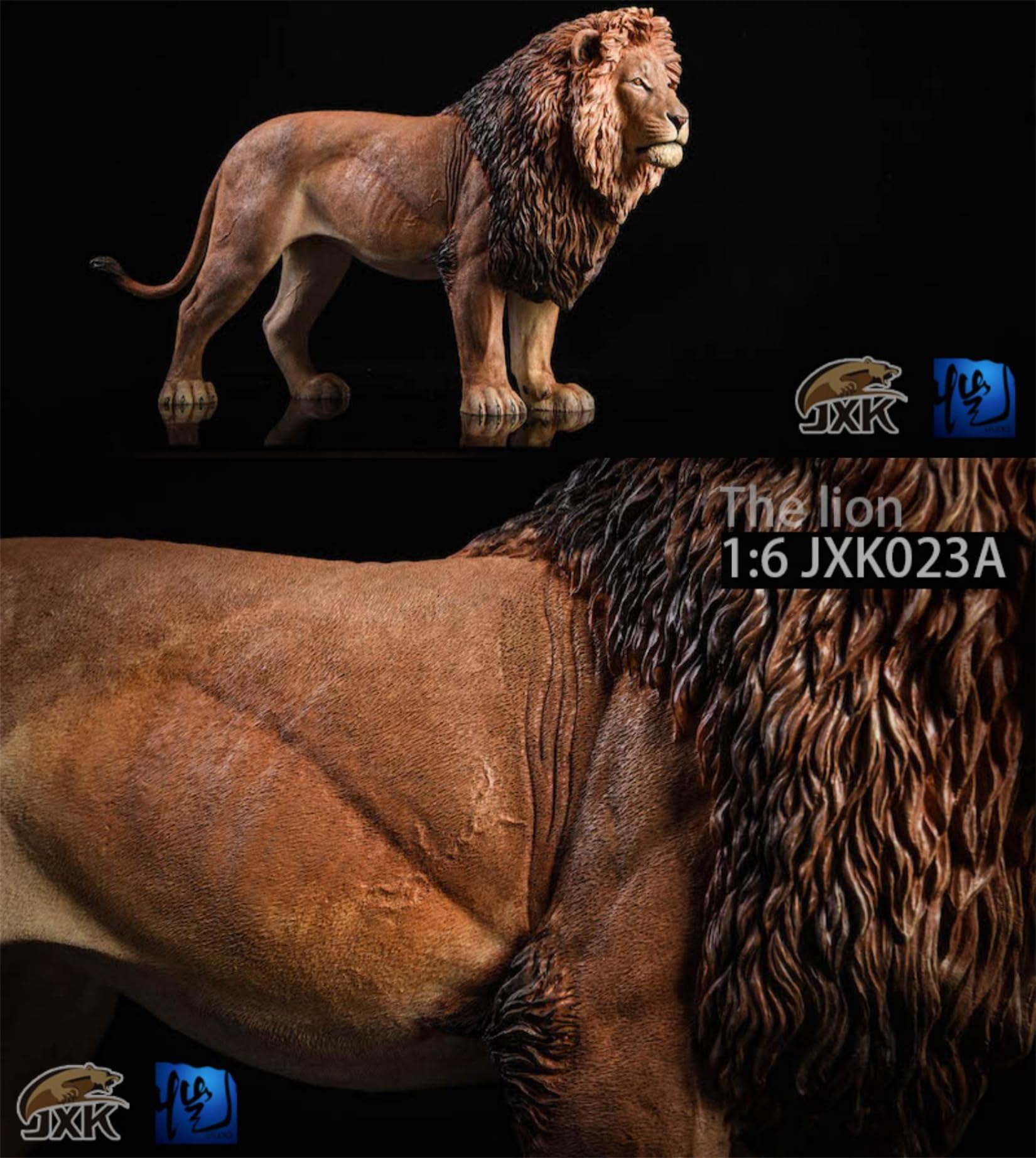　トラキア　振り返るライオン Amazon.co.jp: JXK 1:6サイズ ライオン 42cm フィギュア オス リアル