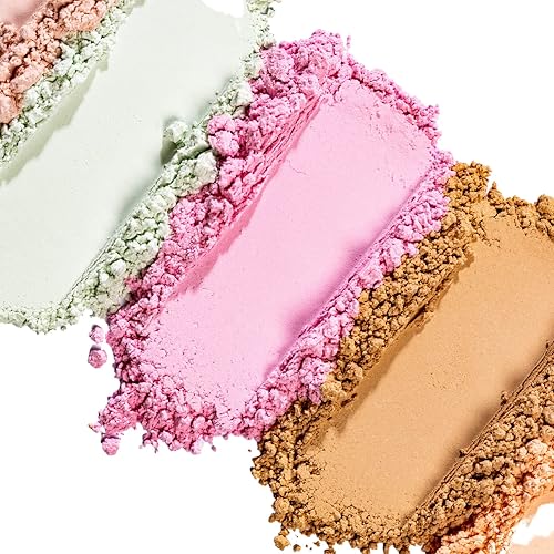 Miniatura 9 de T. LeClerc Polvo facial suelto  Polvo fijador de maquillaje facial de larga duración, mineral mezclable que minimiza los poros y perfecciona los