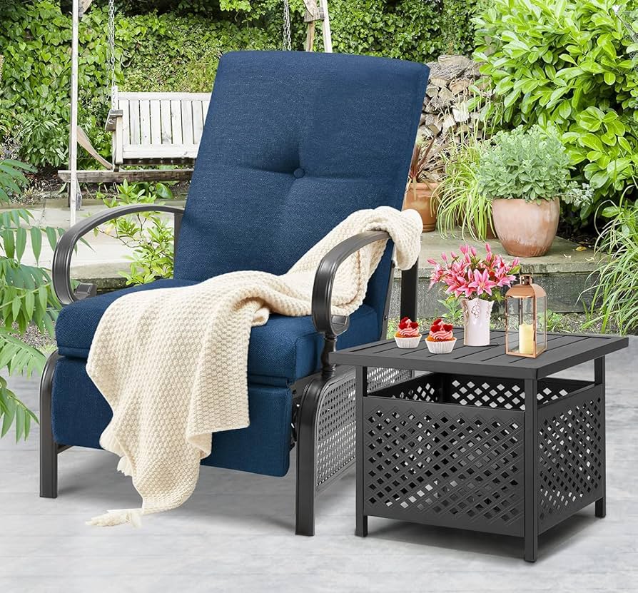 outdoor garden recliner chairs