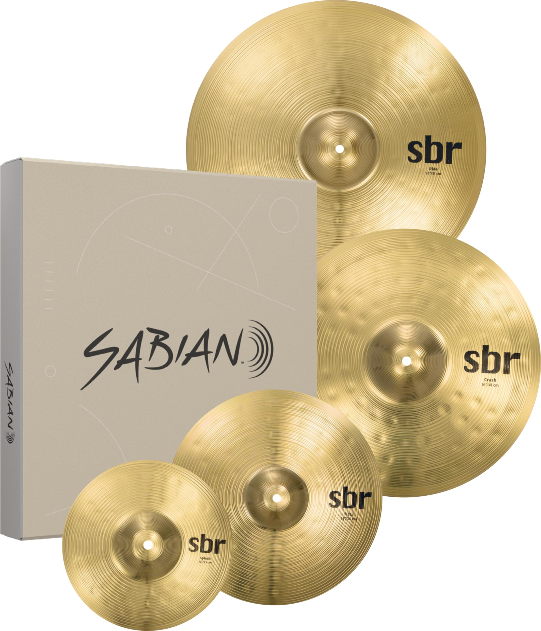 Amazon.com: SABIAN SBR Cymbal Set : Musical Instruments