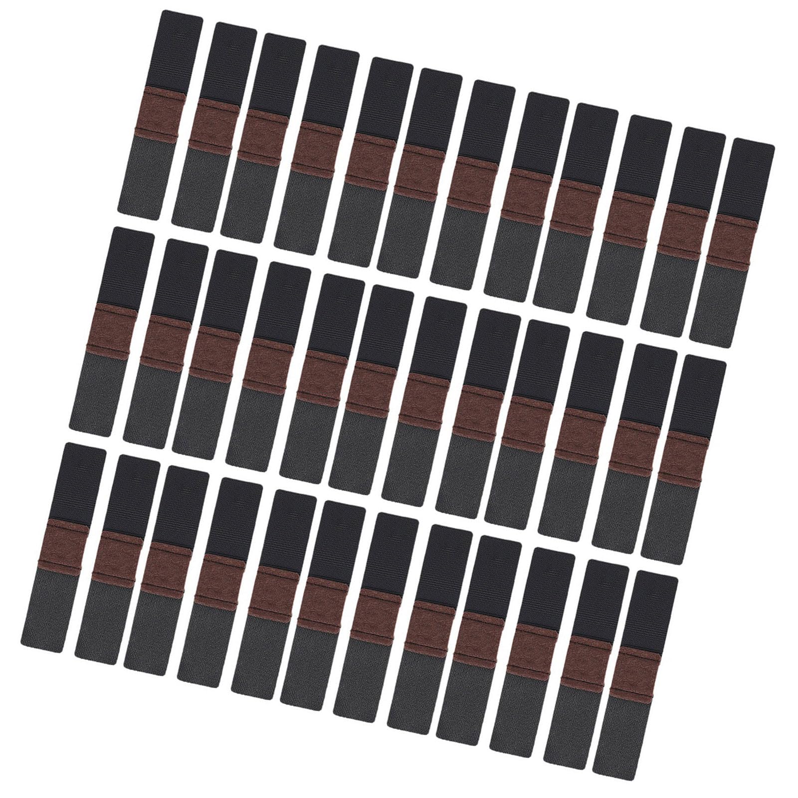Buxuaaaa 32 Sets Furniture Felt Pad With Fastener Chair Sleds Floor Glides Tubing Protector Reduce Noise Felt Chair Sleds Floor Protector Computer Leg Covers