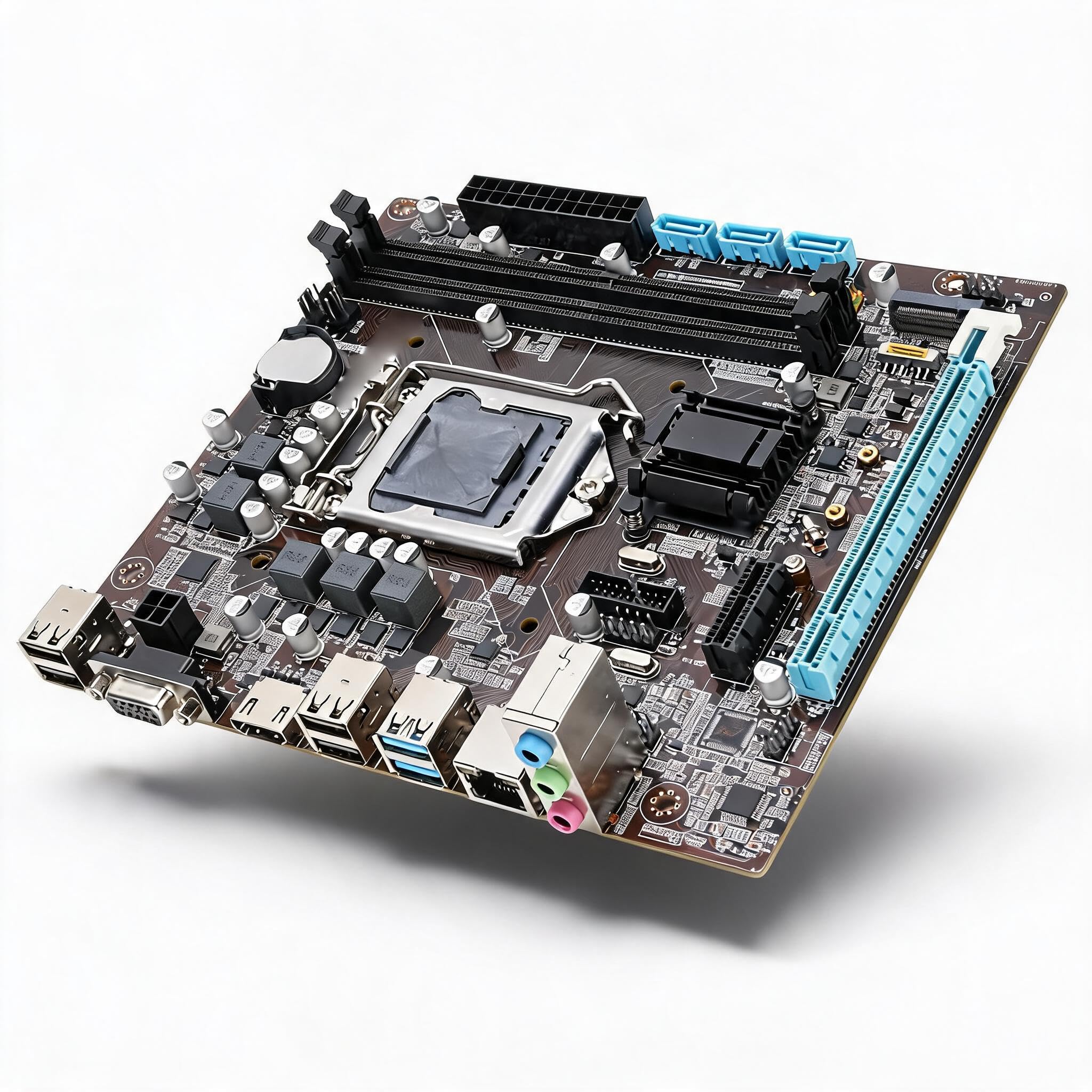 Zopsc H110 Gaming Motherboard LGA 1151 ATX Desktop Motherboard for 6th 7th 8th Gen 14nm CPU with 2X DDR4 M.2 NVMe NGFF 6GB s PCIe Slots-picture-11