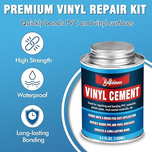 Cemento para Vinilo PVC Impermeable 130 ml - Bellisinno miniatura 2