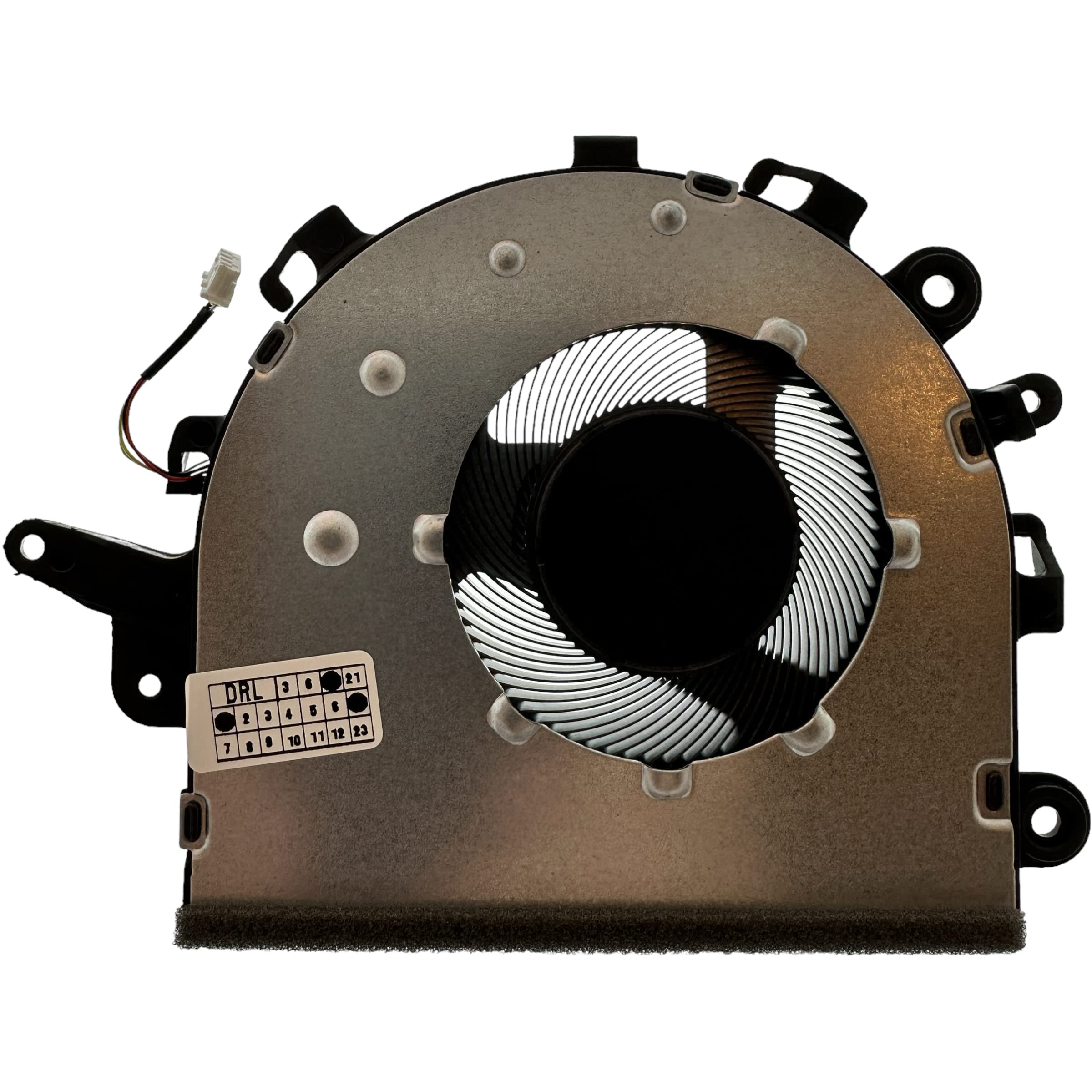 CPU-Lüfter kompatibel für Lenovo V15-ADA, V15-IIL, V15-IKB, V15-IWL, IdeaPad S145-15API, S145-15AST, S145-15IIL, S145-15IKB, S145-15IWL, NP: DC28000DWF0, DFS5M325063B1P