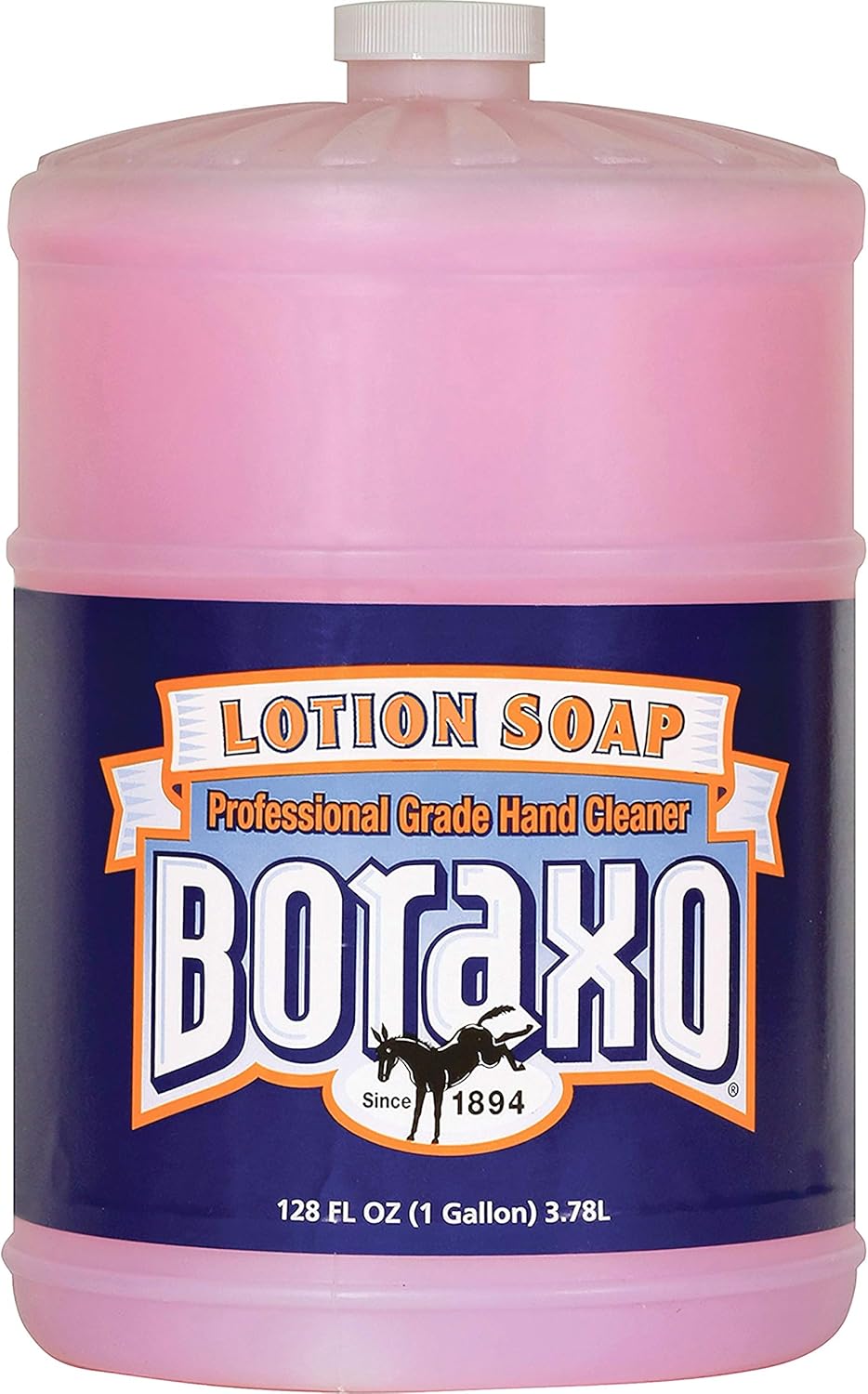 Dial 1756300 Boraxo Liquid Lotion Soap, 1 Gallon Bottle (Pack of 4