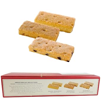 Shortbread House of Edinburgh Fingers Selection Box 8.8oz (Pack of 2)