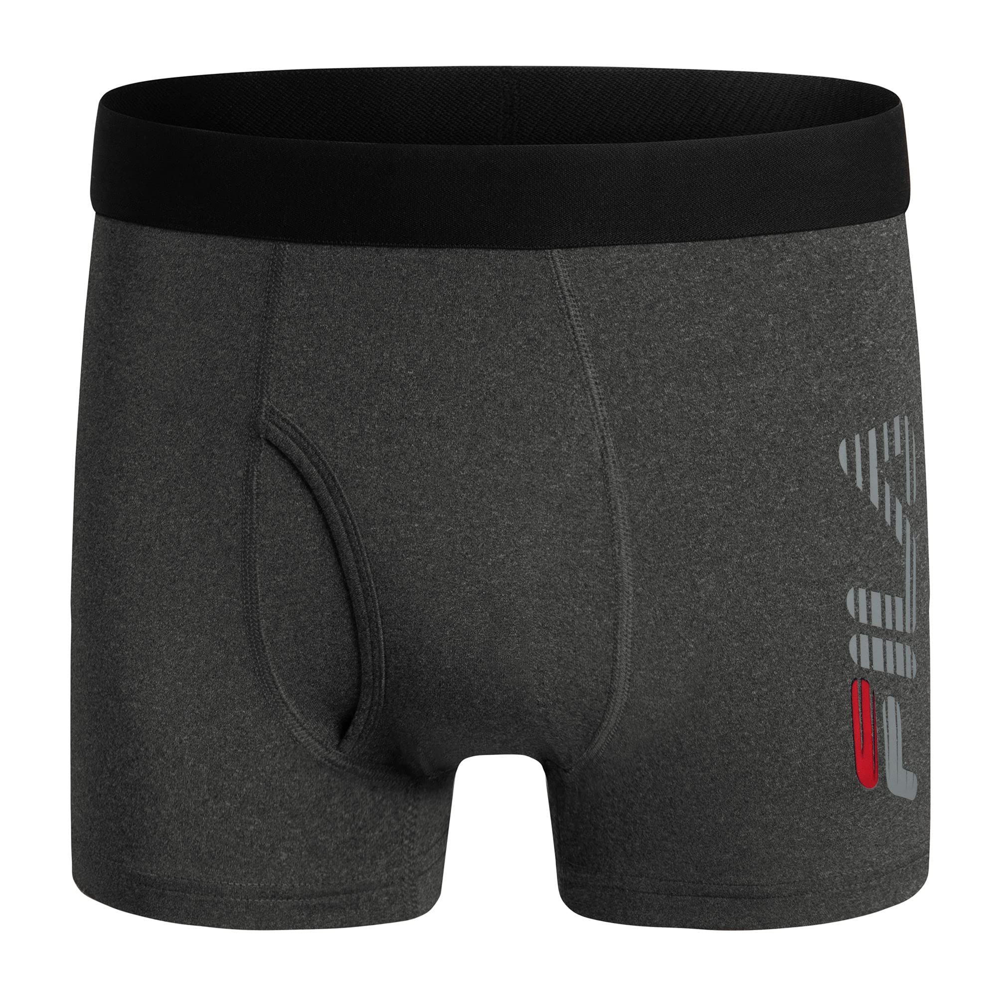 Fila Męskie 10 cm Trunk Front Fly, 90% Poliester 10% Spandex, 4-pak