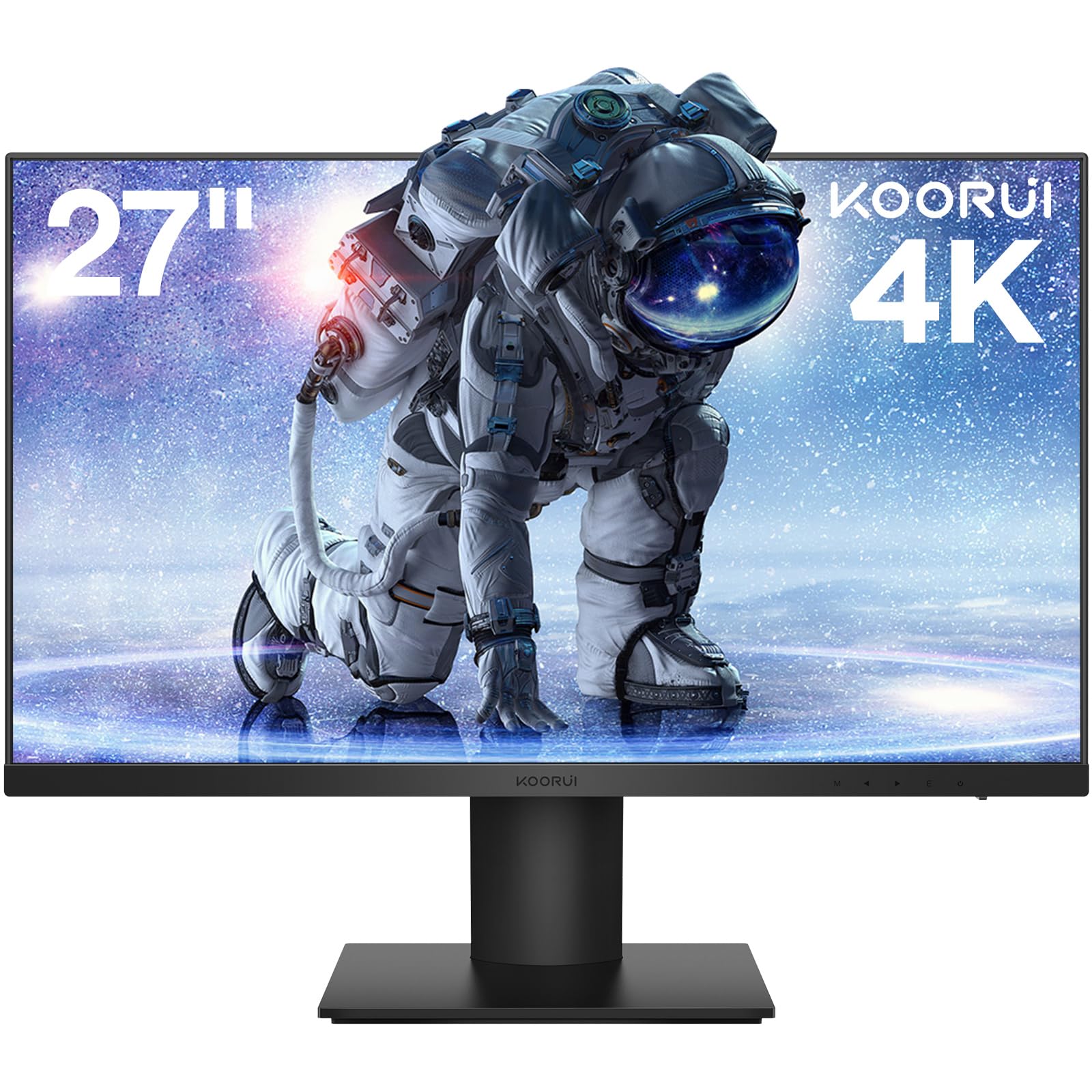 KOORUI 27 Inch 4K Monitors, UHD Computer Monitors (3840x2160), IPS