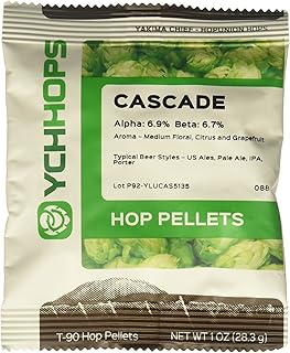 H002 Cascade Pellet Hops (2 oz.) Pelletized Hops for Home Brew