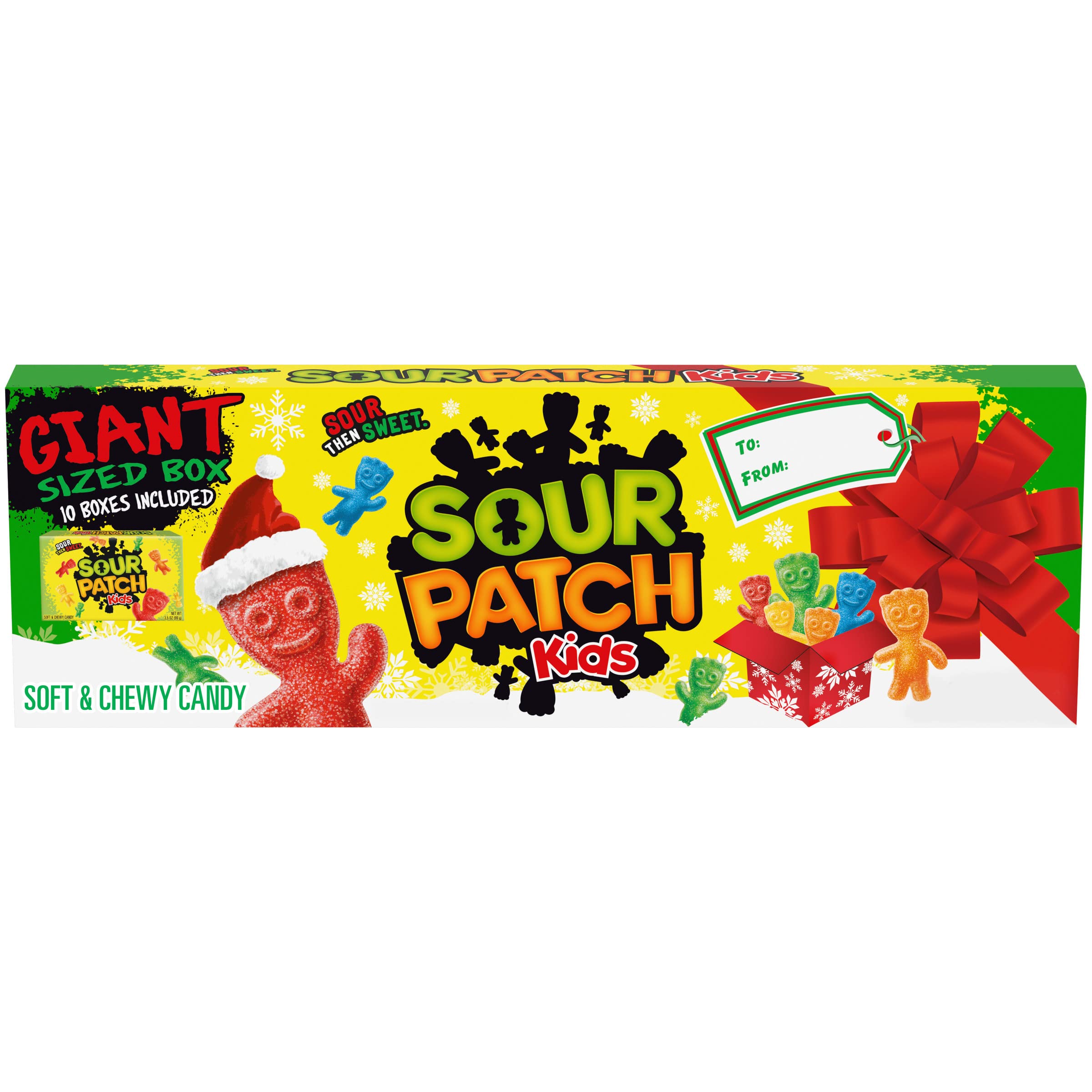 Sour Patch Kids Mixed-Fruit / 3.5 oz (Pack of 10) / Multicolor Sour Candy