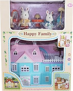 مجموعة ألعاب منزل فيلا متعددة الألوان