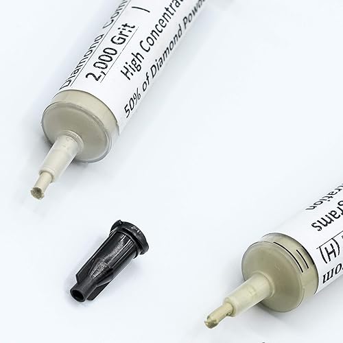 Vista 81 de TechDiamondTools Kit de 3 pasta de pulido compuesto de pulido de diamante fabricado en Estados Unidos 14000 100000 200000 grano para mármol vidrio