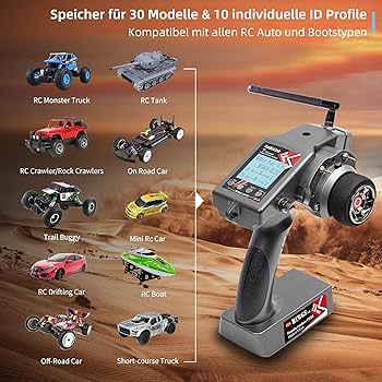 Buy Radiolink RC6GS V3 7 Channels RC Transmitter and R7FG Gyro