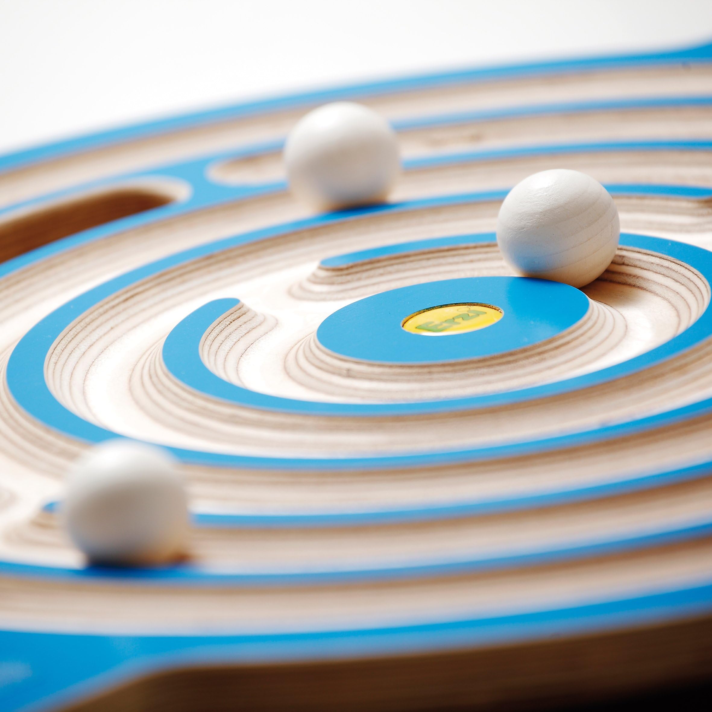 Erzi 46372 Trackboard Labyrinth aus Holz, Fördert Geschicklichkeit und Balance | Balance und Motorik, für Freizeit, Sport und Therapie
