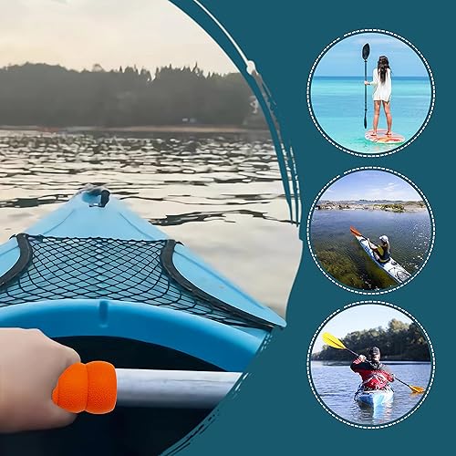 Miniatura 6 de Paquete de 2 empuñaduras para kayak, agarre antideslizante para remos desmontables, accesorios de kayak para prevención de ampollas (diámetro 1.181
