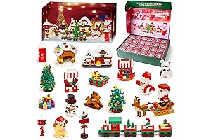 Advent Calendar 2023 Mini Building Set with LED Light