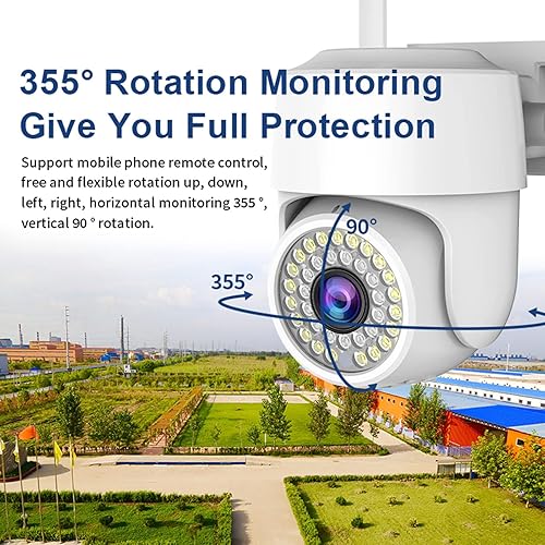 Miniatura 3 de Cámara al aire libre inalámbrica Ip66 cámaras impermeables para seguridad en el hogar 2.45Ghz cámara WiFi, cámara interior con visión nocturna,