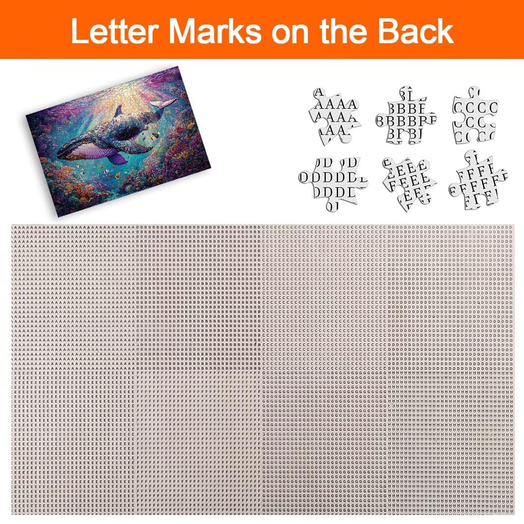 Puzzle Balena, Puzzle 2000 Pezzi Adulti per Decor, Regalo Donna/Uomo -8754