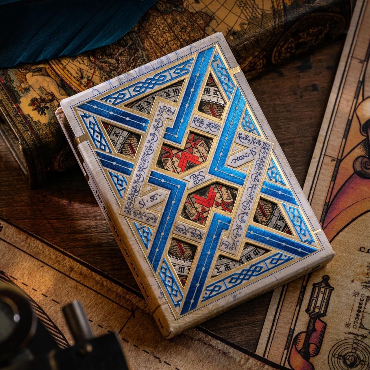 Eye Of The Ocean Playing Cards: Nephilim Gilded Edition by Stockholm17, Cool Collectible Poker Size Deck, Adults 14+