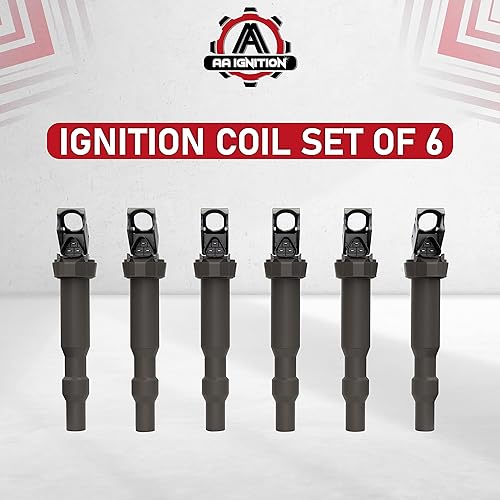 Miniatura 6 de Paquete de bobinas de encendido  Compatible con vehículos BMW  325i, 328i, 325ci, 330ci, 335i, 525i, 545i, 745Li, X3, X5 y más  Reemplaza a GN10328,