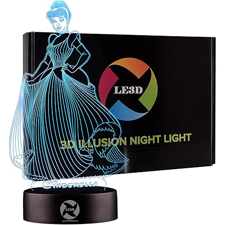 3D Optical Illusion Night Light - Experience Nighttime Magic