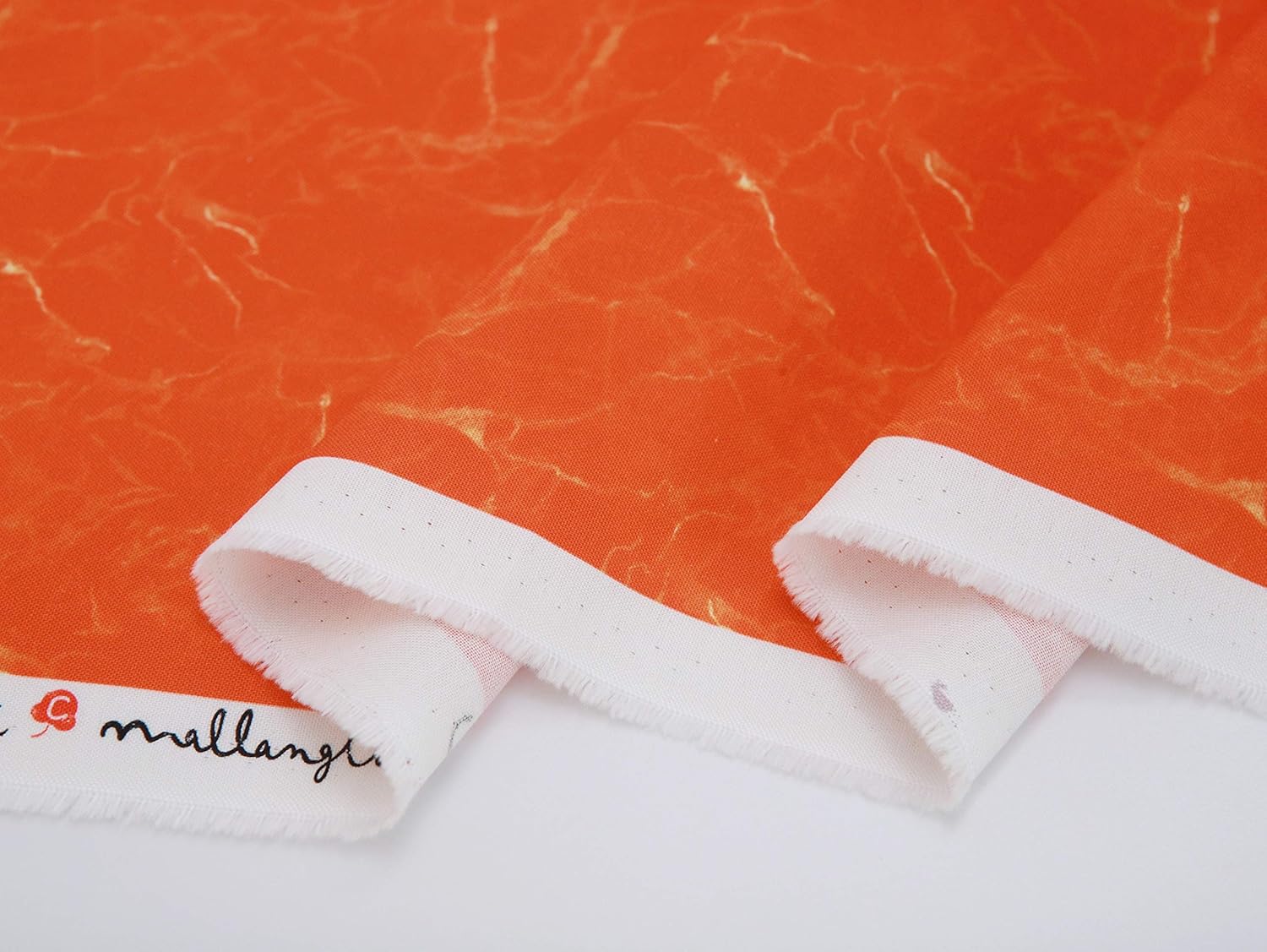 COTTONVILL MALLANGLUNA Stonehenge 20COUNT Cotton Print Quilting Fabric (3yard, 16-Orangeade)