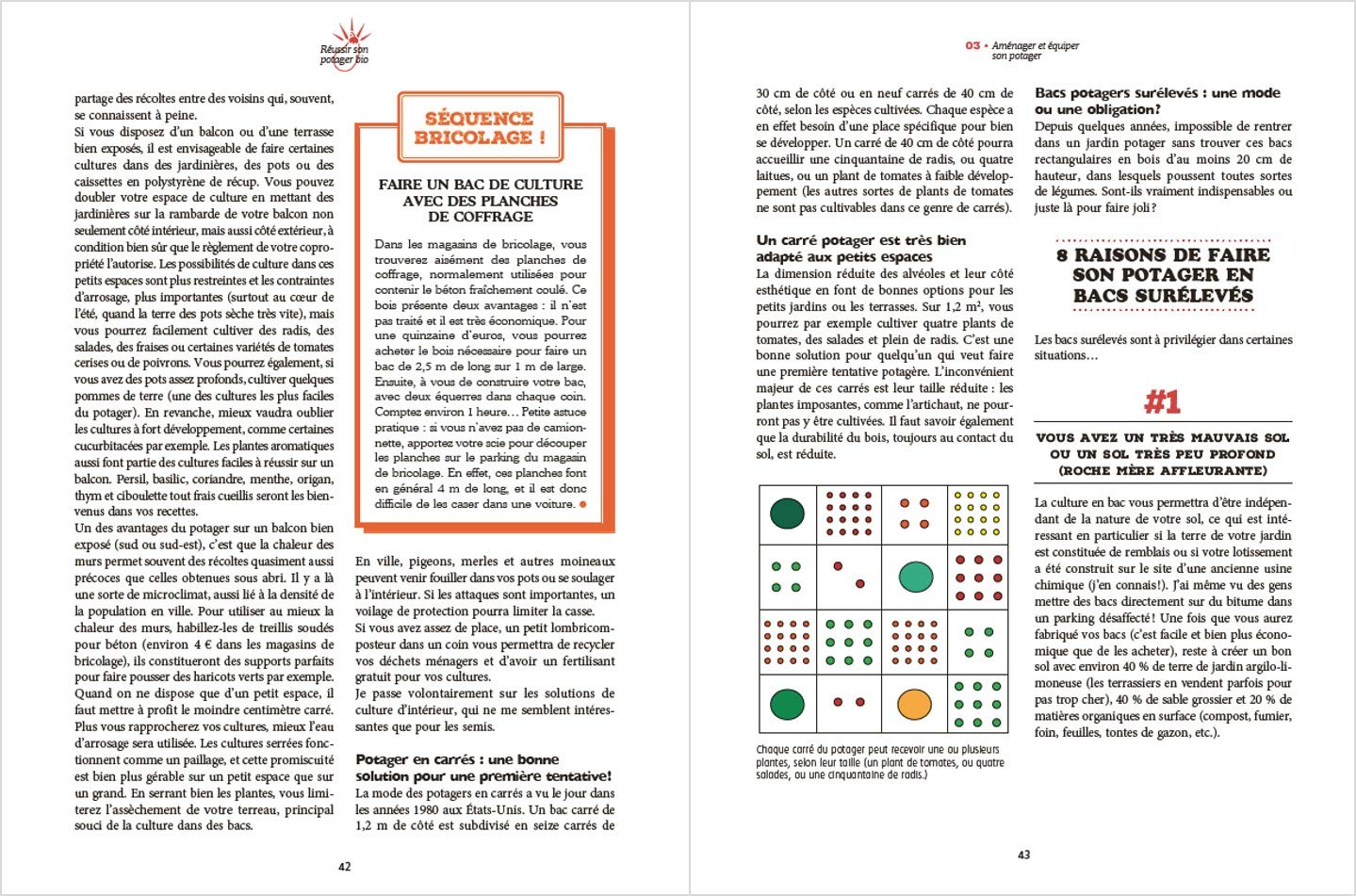 Réussir son potager bio en partant de zéro – Calendrier des cultures mois par mois, fiches pratiques des légumes les plus cultivés, culture sur sol vivant, permaculture