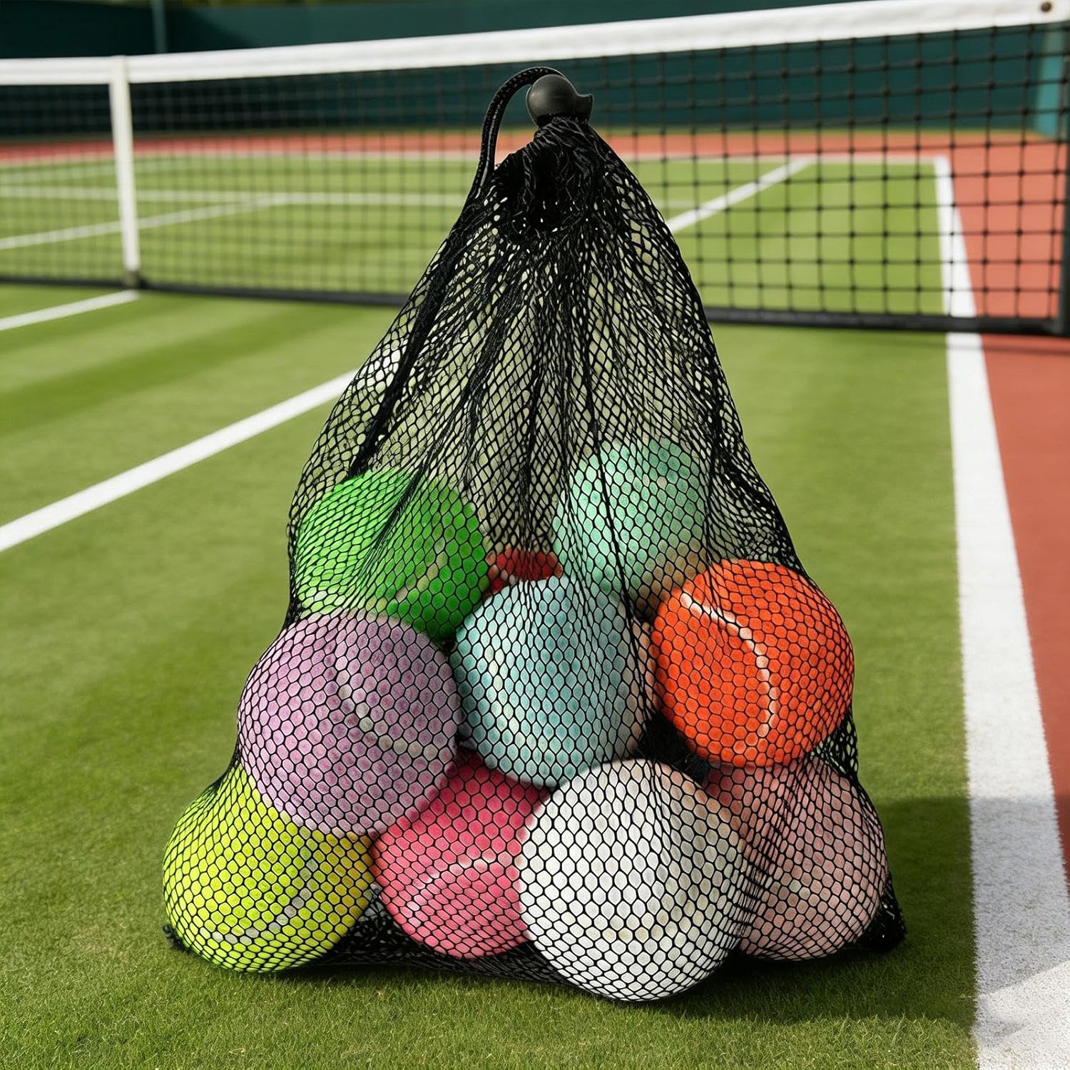 12 Pieces Tennis Balls Playing Balls Practicing Outdoor Sport Balls High Elastic Rubber Felt Material Suitable for Games Children Adults Pets