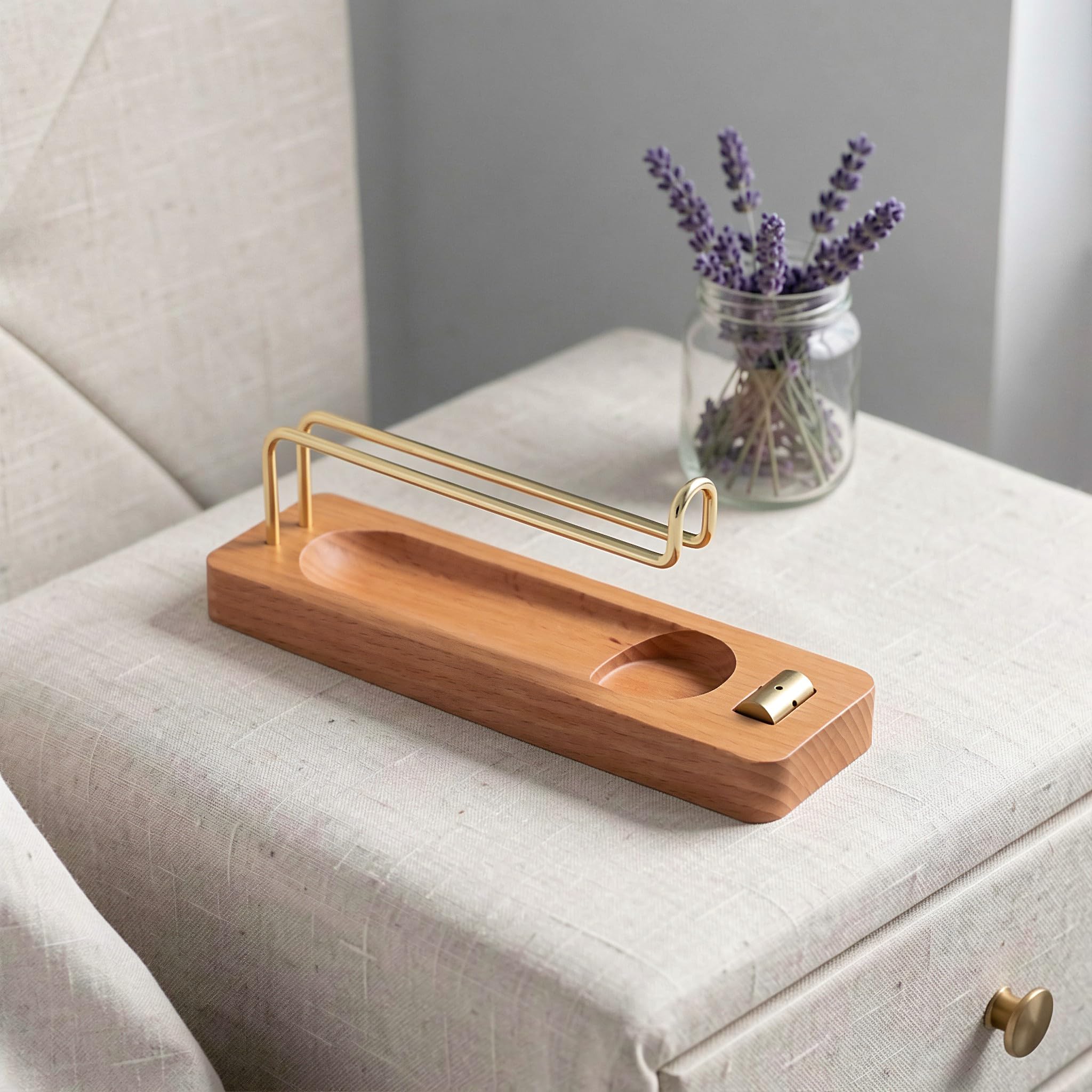 Zerodeko Porta salvia e palo santo artigianale per casa e ufficio.