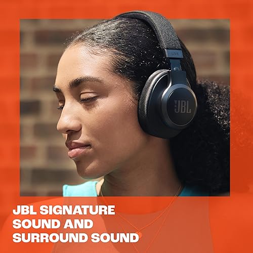 Miniatura 5 de JBL Live 770NC - Auriculares inalámbricos sobre la oreja con cancelación de ruido adaptativa real con ambiente inteligente, hasta 65 horas de Negro