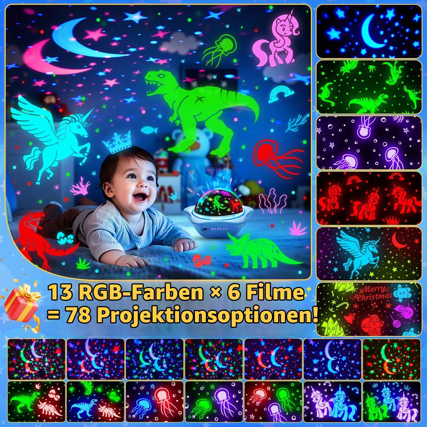 One Fire Star Projector for Kids