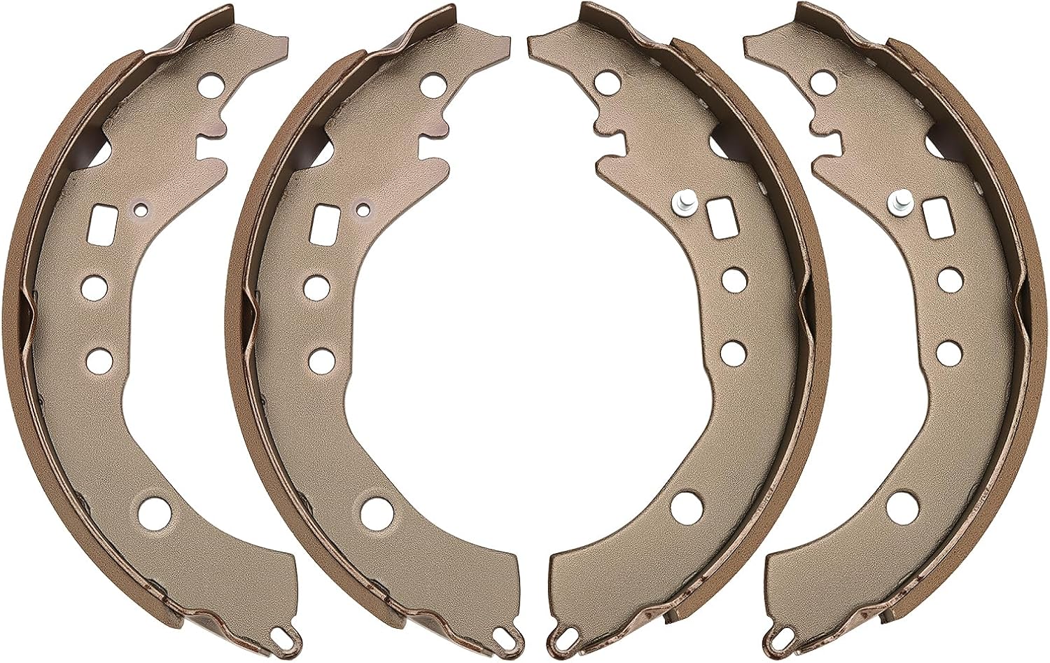 17945B Rear Parking Brake Shoes Set Compatible with Toyota Prius C Corolla 2009-2019 Scion XD IQ 2008-2014 - Replaces BS945 B945 945PG Z945 04495-02200