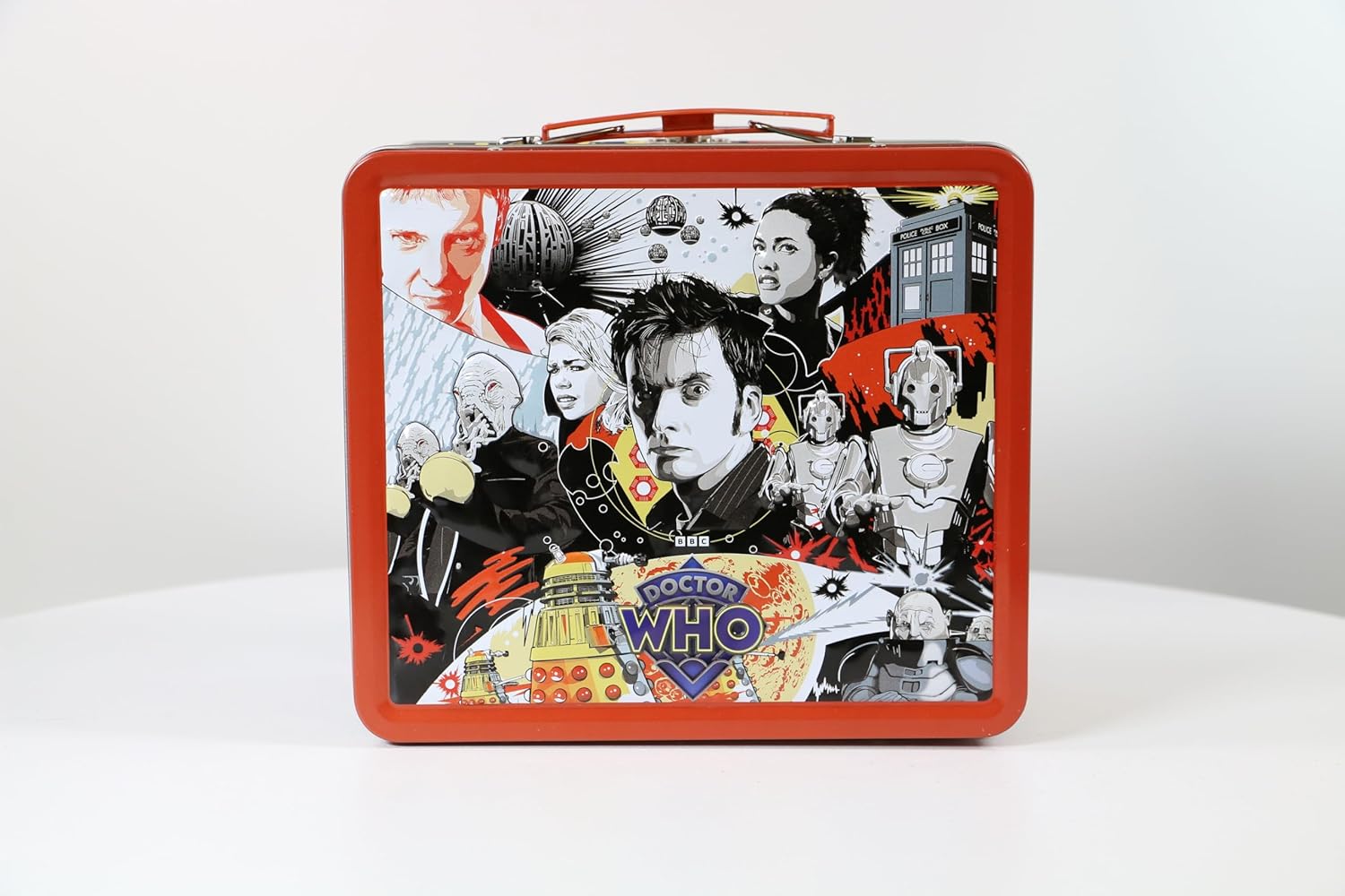 Dr. Who: The Tenth Doctor Tin Titans Previews Exclusive Lunchbox with Beverage Container - Image 12
