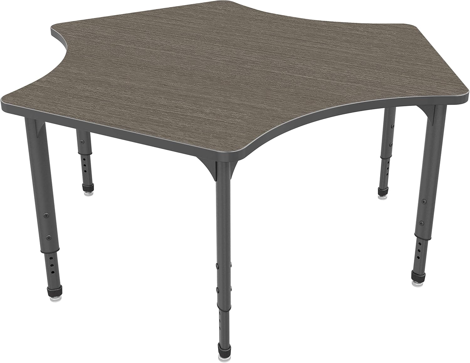 Marco Group 60" Delta Shaped Classroom Tables Adjustable