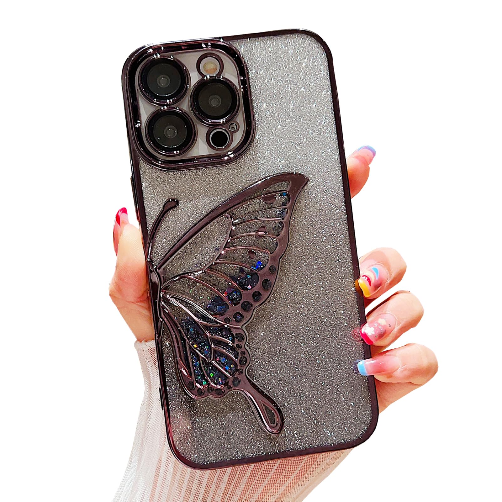Emlivi Custodia Compatibile Con IPhone 12 - Motivo Floreale Con