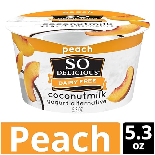 Miniatura 3 de Tan delicioso yogur de leche de coco de melocotón 53 oz