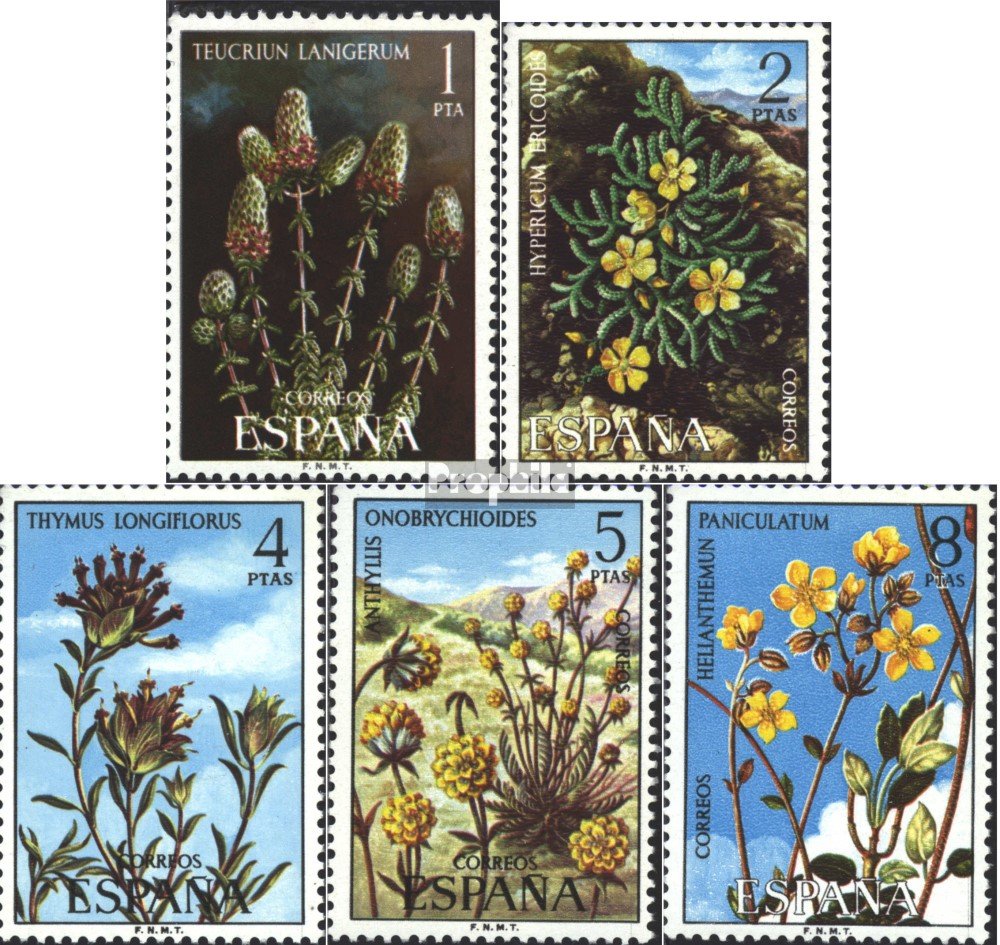 Spanien Briefmarken Komplett-Satz 1974 | Postfrisch MNH Sammlung Franco UPU Weihnachten