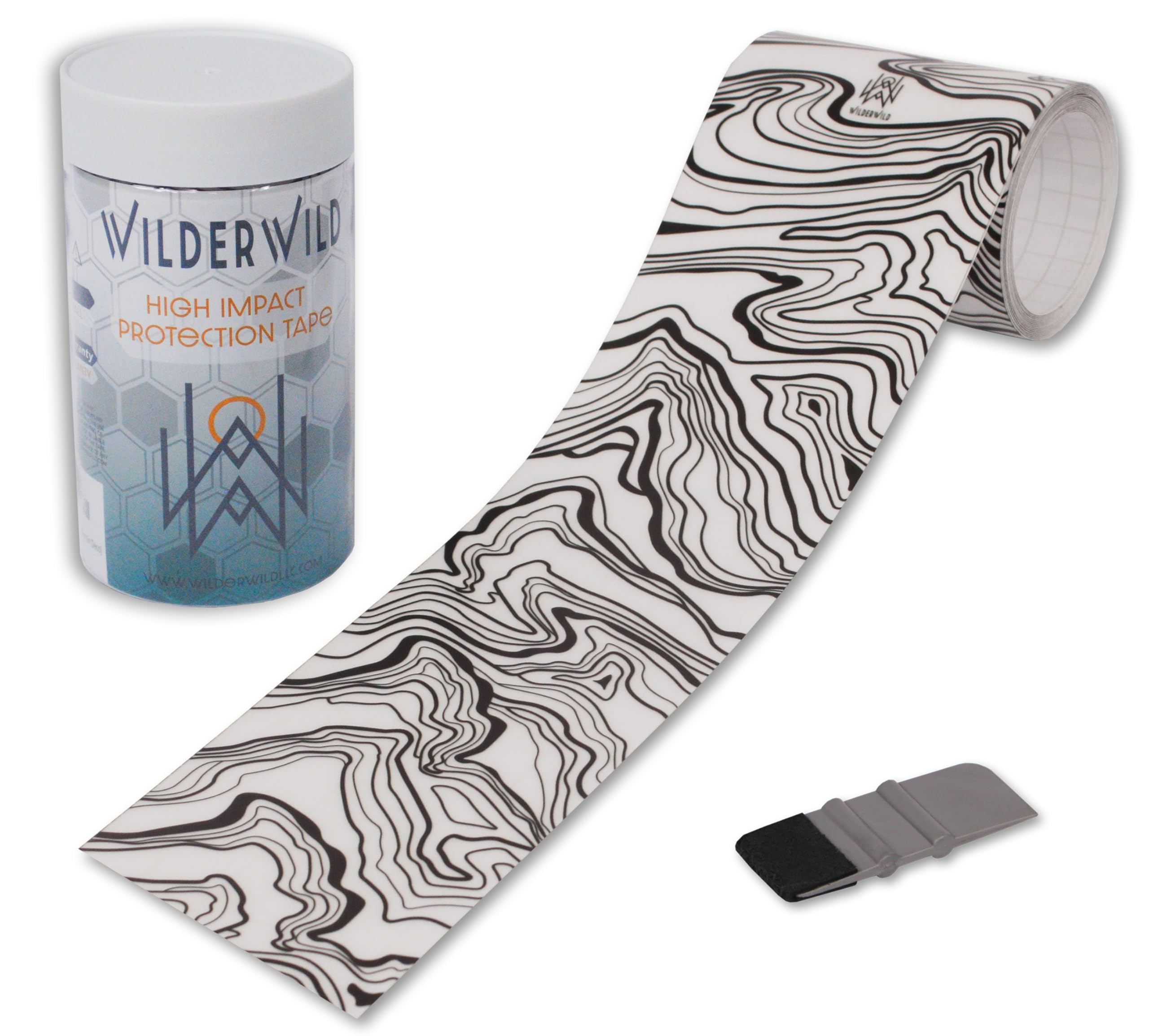WilderWild Bike Frame Protection Tape- High Impact Clear Vinyl