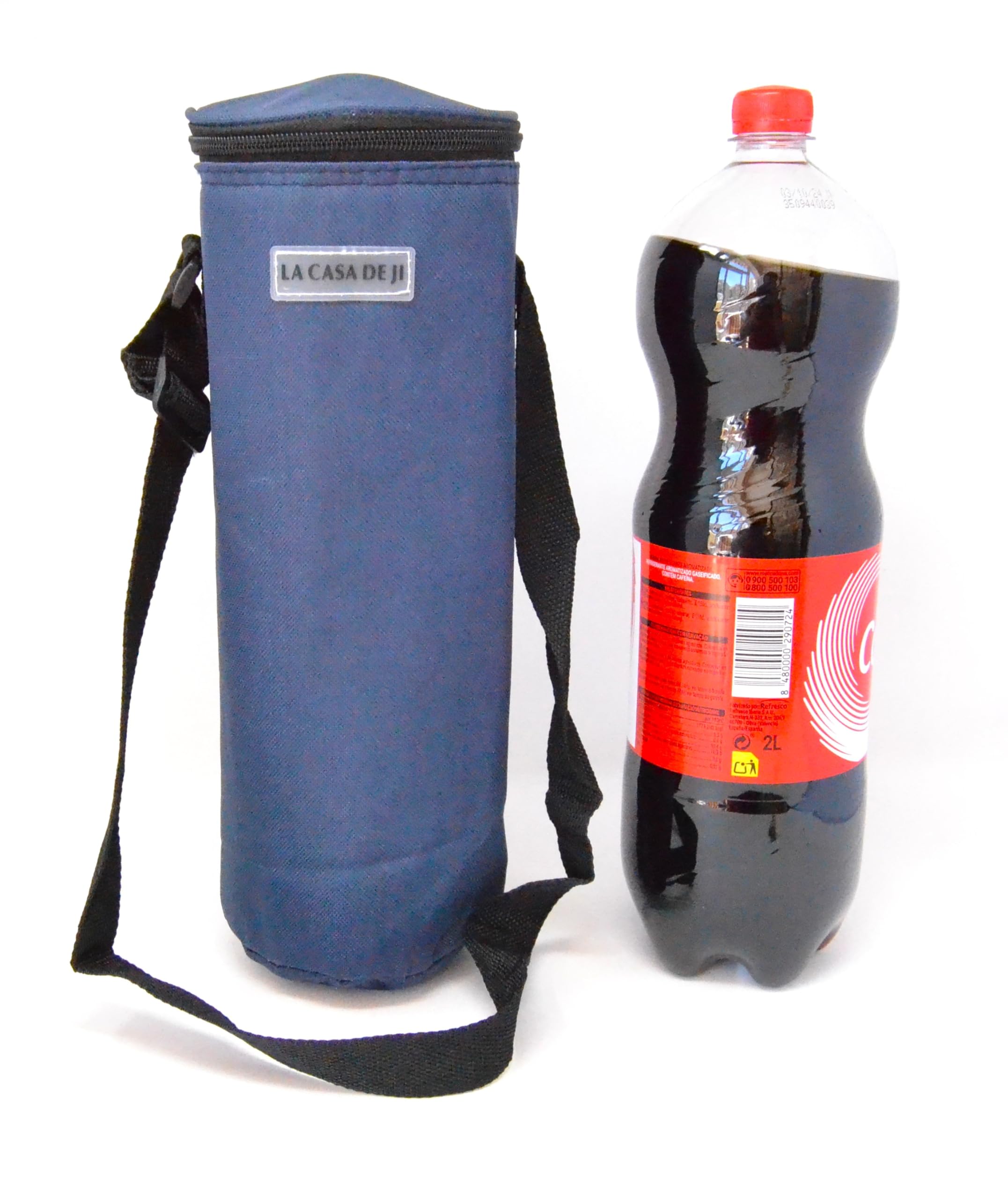 Azul 4L Total Hidalgo 2LTR Botellas de 2 litros. XXL Enfriador Flexible portátil para Playa Camping Bolsa térmica Camping Enfriador Camuflaje Militar